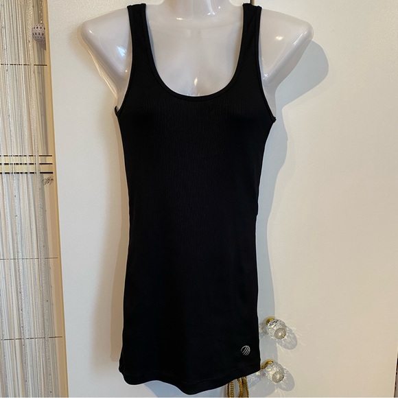 MPG Black Ribbed Activewear Tank Top Size Small - Picture 1 of 16